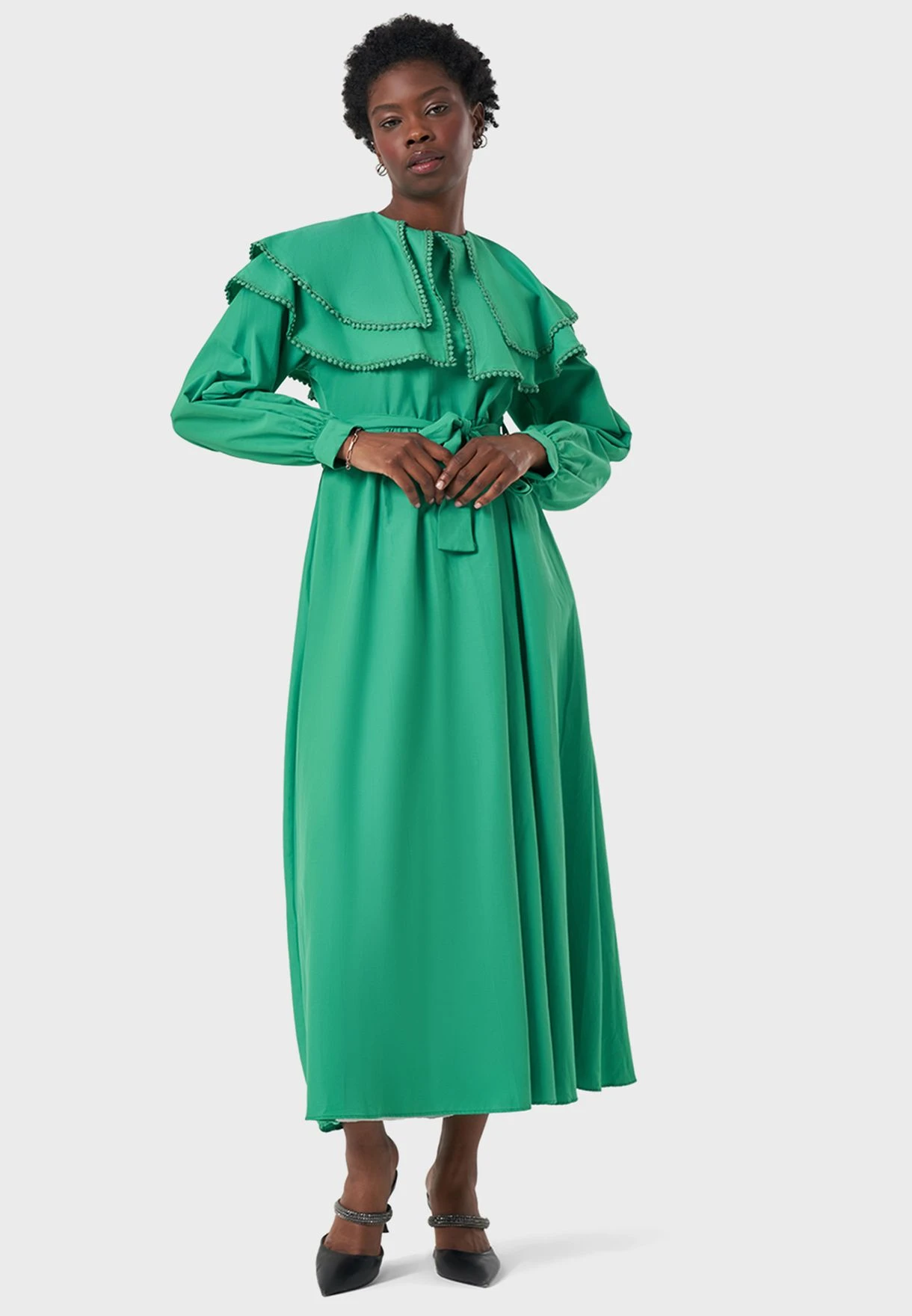 Tiered Tie Detail Dress 1 Tiered Tie Detail Dress