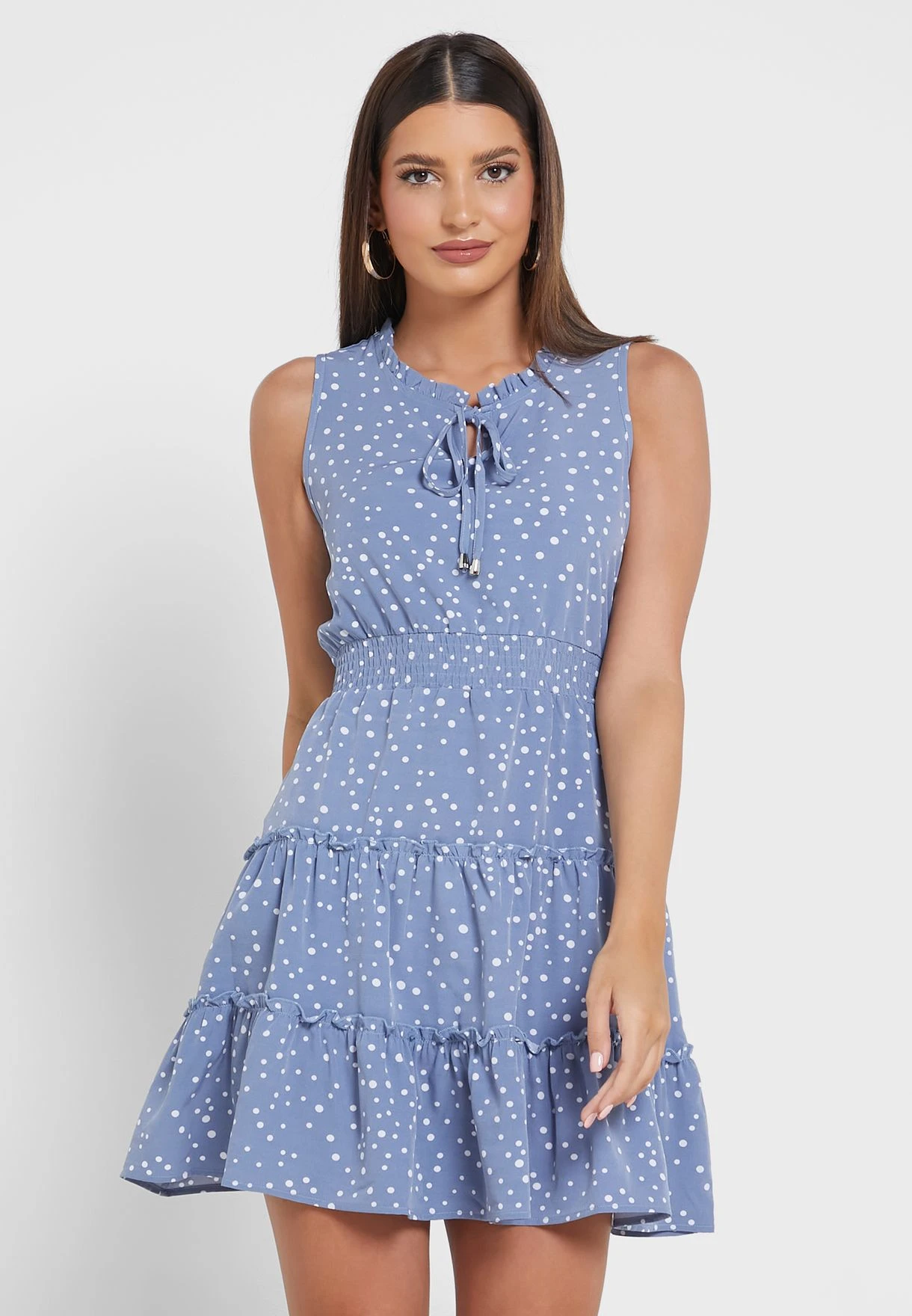 Printed Tiered Dress 1 Printed Tiered Dress