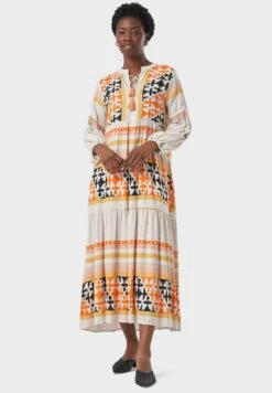 Printed Tiered Dress