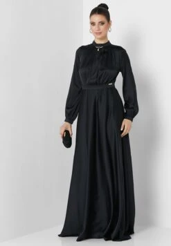 Embellished High Neck Dress