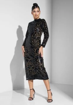 Embellished Knitted Dress