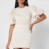 Puff Sleeve Bodycon Dress