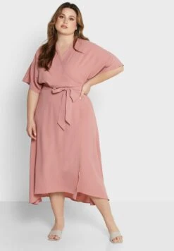 Belted Wrap Dress