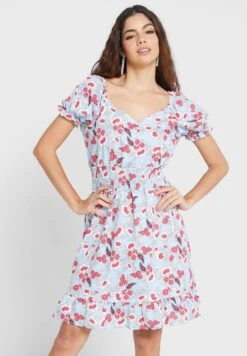 Printed Flared Dress