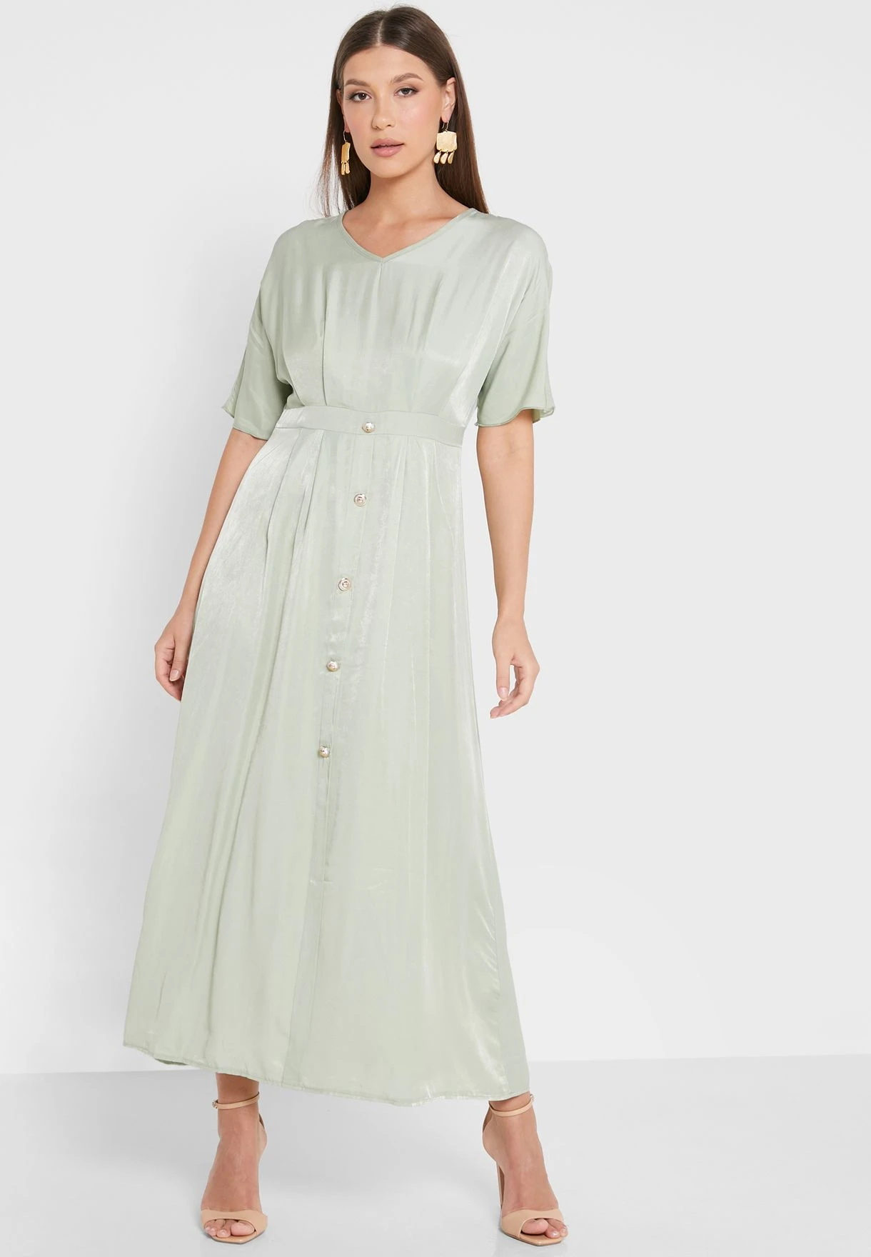 ELLA Solid Summer Dress 1 ELLA Solid Summer Dress