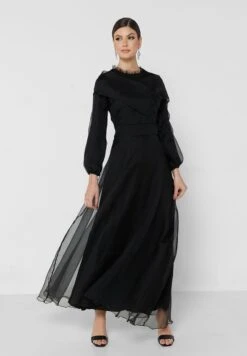 Tulle Waterfall Effect Dress