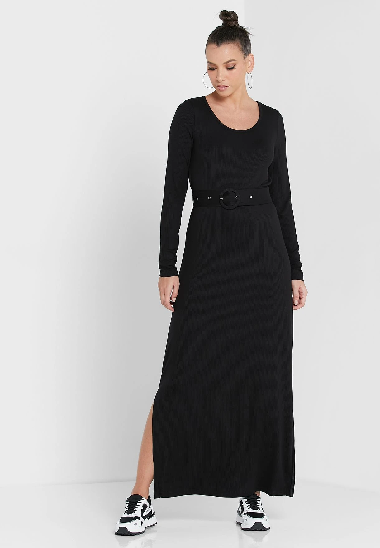 YAS Crew Neck Shift Dress 1 YAS Crew Neck Shift Dress