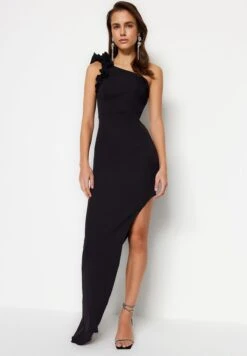 Trendyol One Shoulder High Low Dress