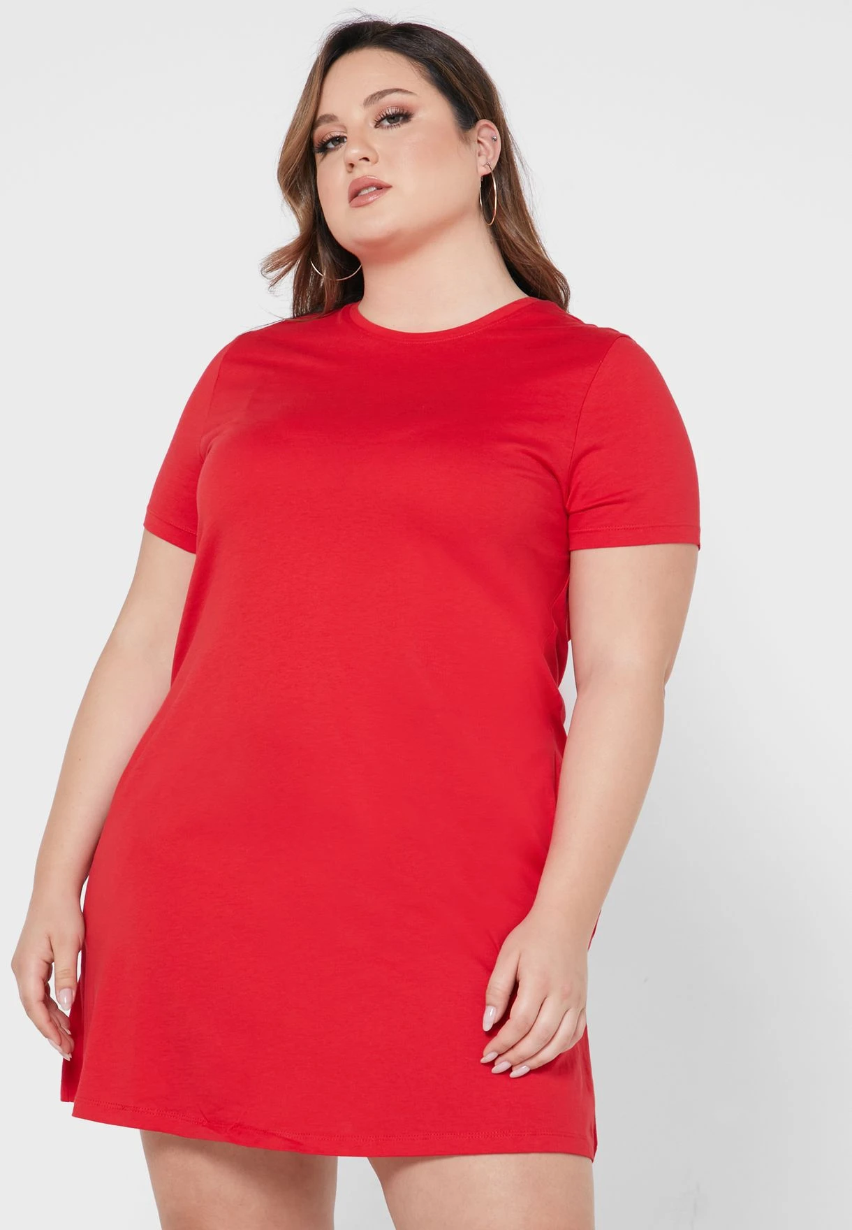 ONLY CARMAKOMA Crew Neck Knitted Dress 1 ONLY CARMAKOMA Crew Neck Knitted Dress