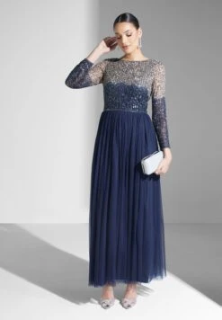 Ombre Effect Sequined Dress