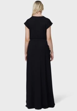 Gathered Jersey Dress -Silk Bloom Dresses Store 2 zoom desktop 1022