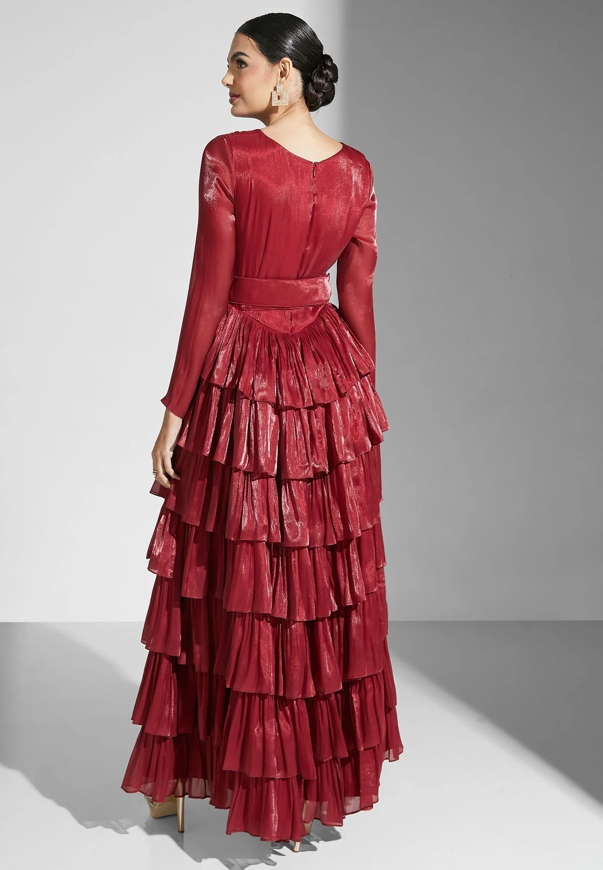 Tiered Shimmer Dress 2 Tiered Shimmer Dress - Image 2