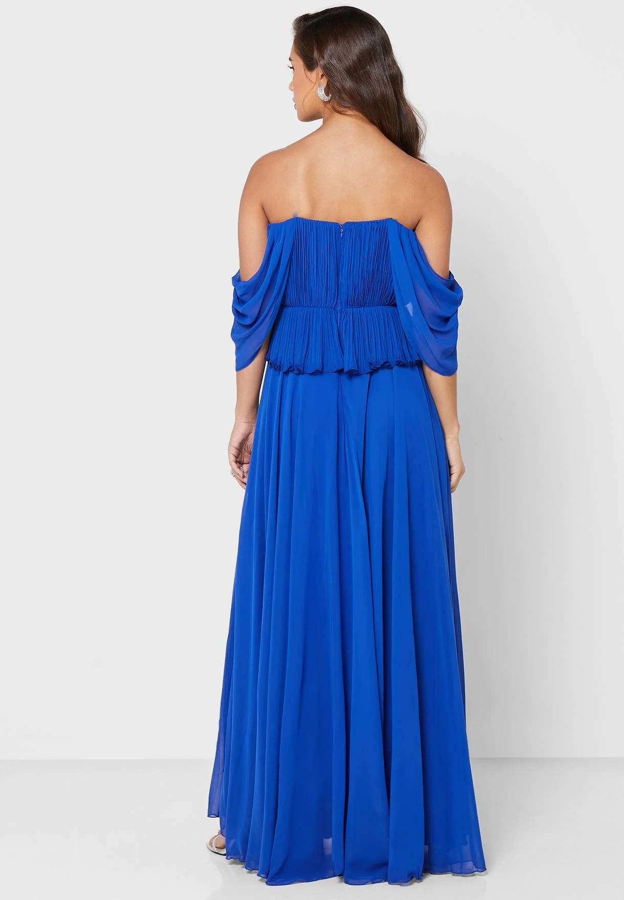 Cowl Neck Ribbed Dress 2 Cowl Neck Ribbed Dress - Image 2