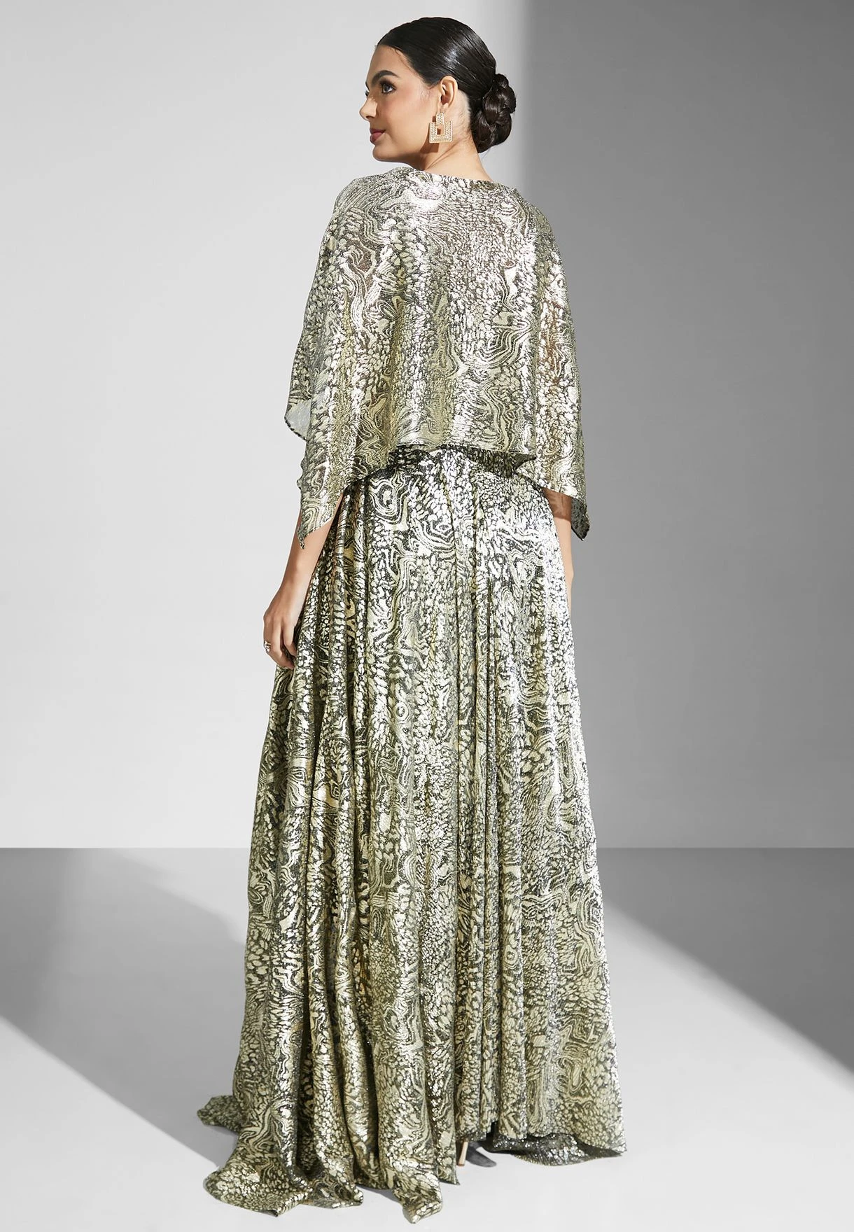 Foil Print Dress 2 Foil Print Dress - Image 2