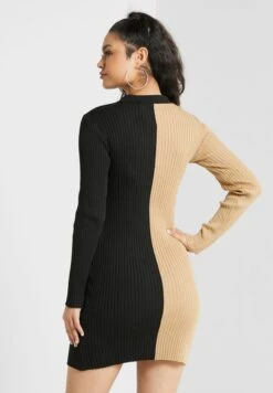 Daisy Street Colorblock Knitted Dress -Silk Bloom Dresses Store 2 zoom desktop 112