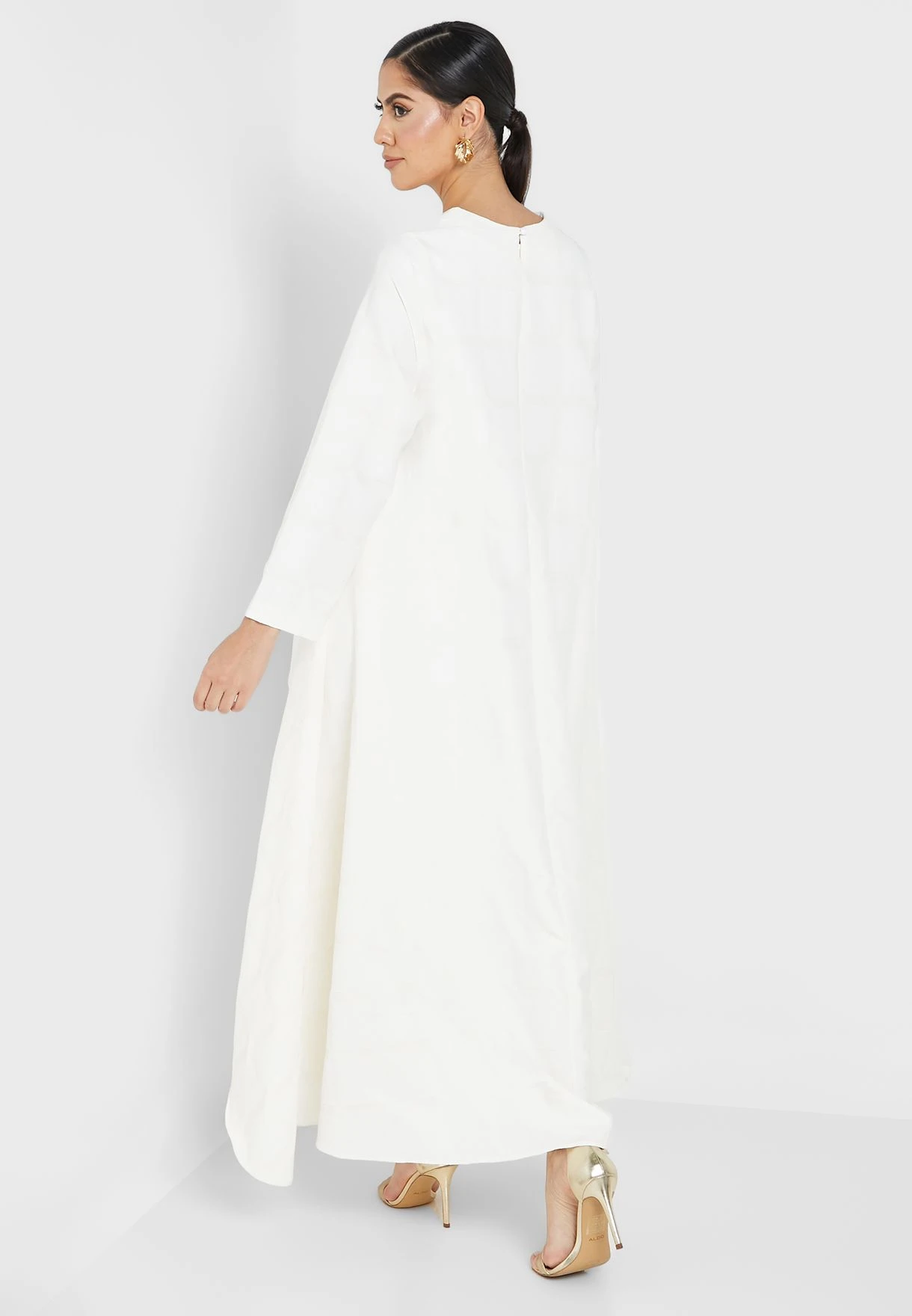 Plisse Embellished Detail Dress 2 Plisse Embellished Detail Dress - Image 2