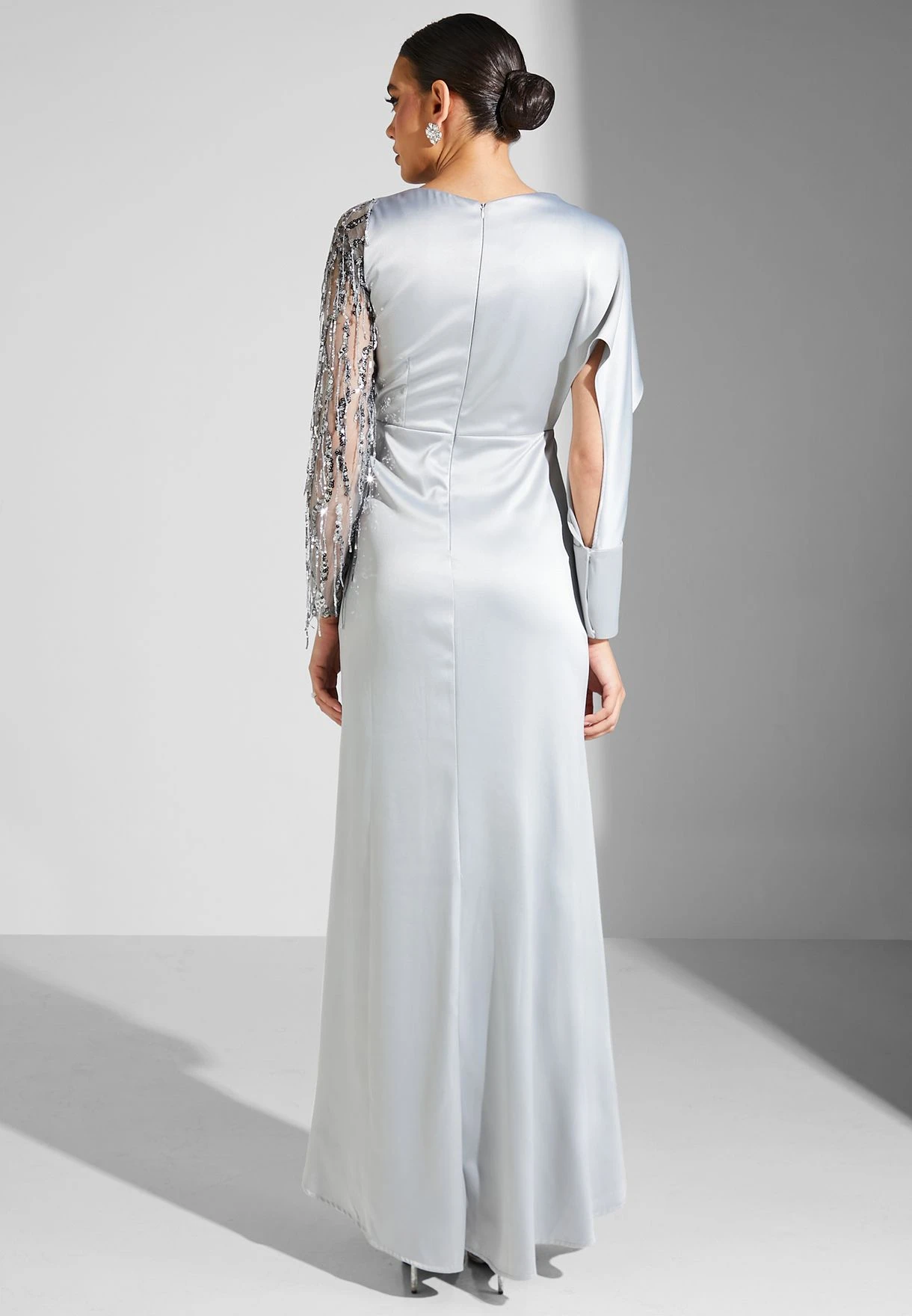 Cut Out Ruffle Sleeve Dress 2 Cut Out Ruffle Sleeve Dress - Image 2