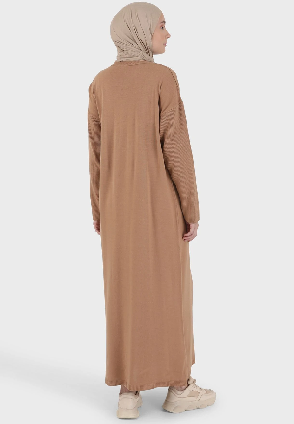 Round Neck Knitted Dress 2 Round Neck Knitted Dress - Image 2