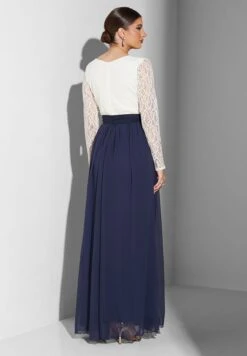 Lace Knot Detail Dress -Silk Bloom Dresses Store 2 zoom desktop 1144