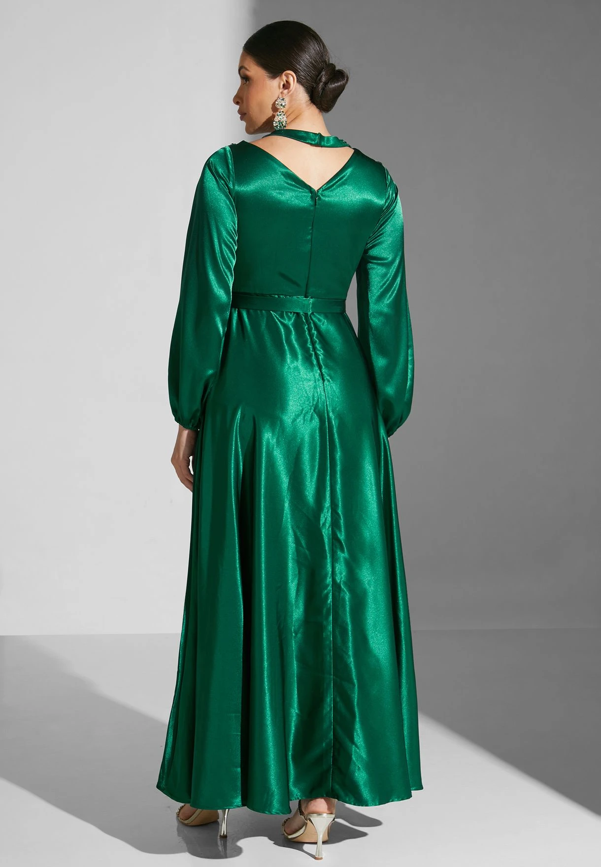 V-Neck Tiered Dress 2 V-Neck Tiered Dress - Image 2