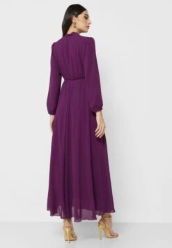 Neck Tie Detail Dress -Silk Bloom Dresses Store 2 zoom desktop 1158