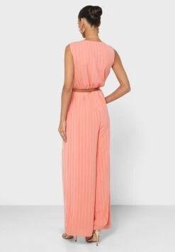 Elastic Detail V-Neck Jumpsuit -Silk Bloom Dresses Store 2 zoom desktop 1187