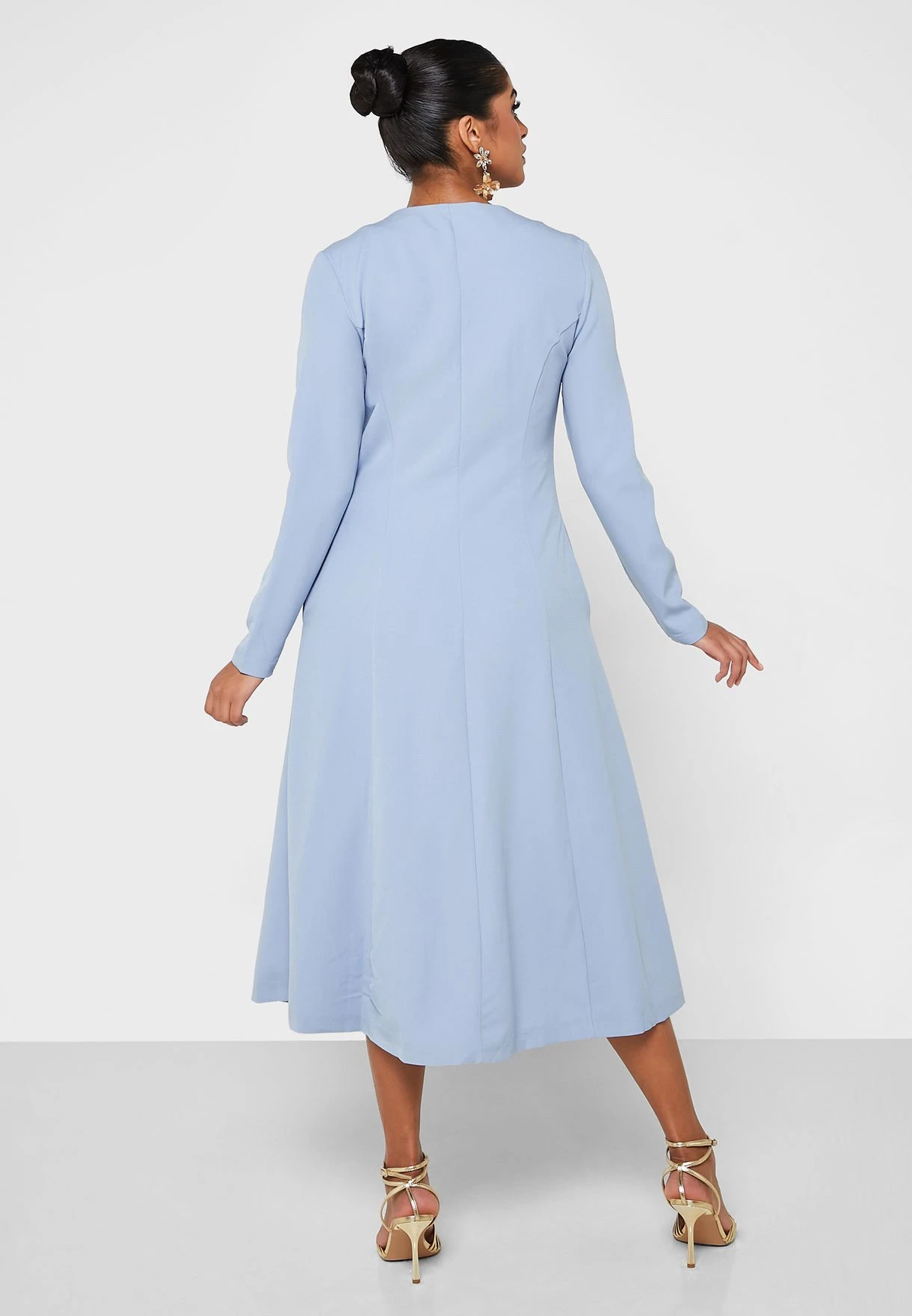 Button Detail Dress 2 Button Detail Dress - Image 2