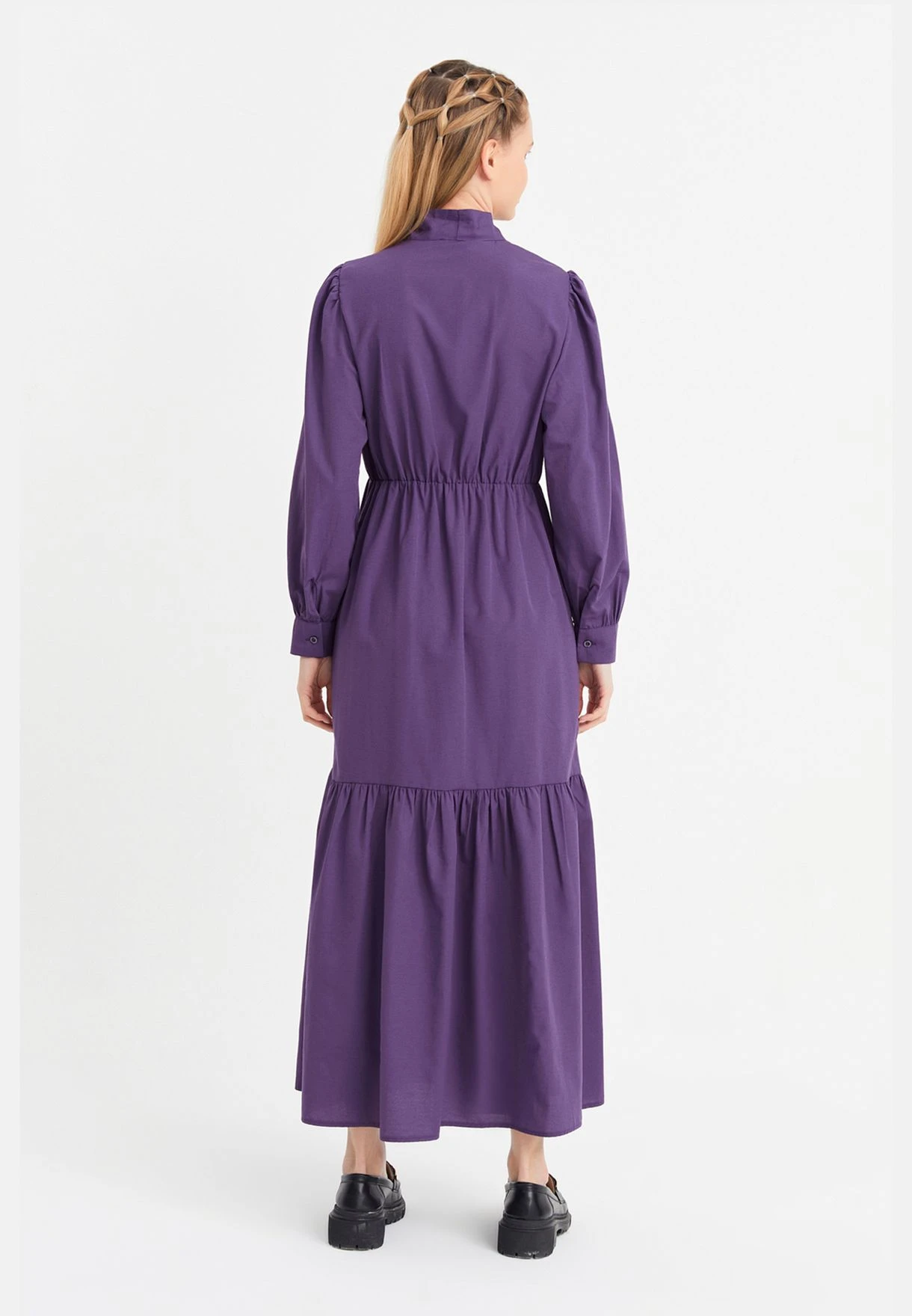 Puff Sleeve Tiered Dress 2 Puff Sleeve Tiered Dress - Image 2