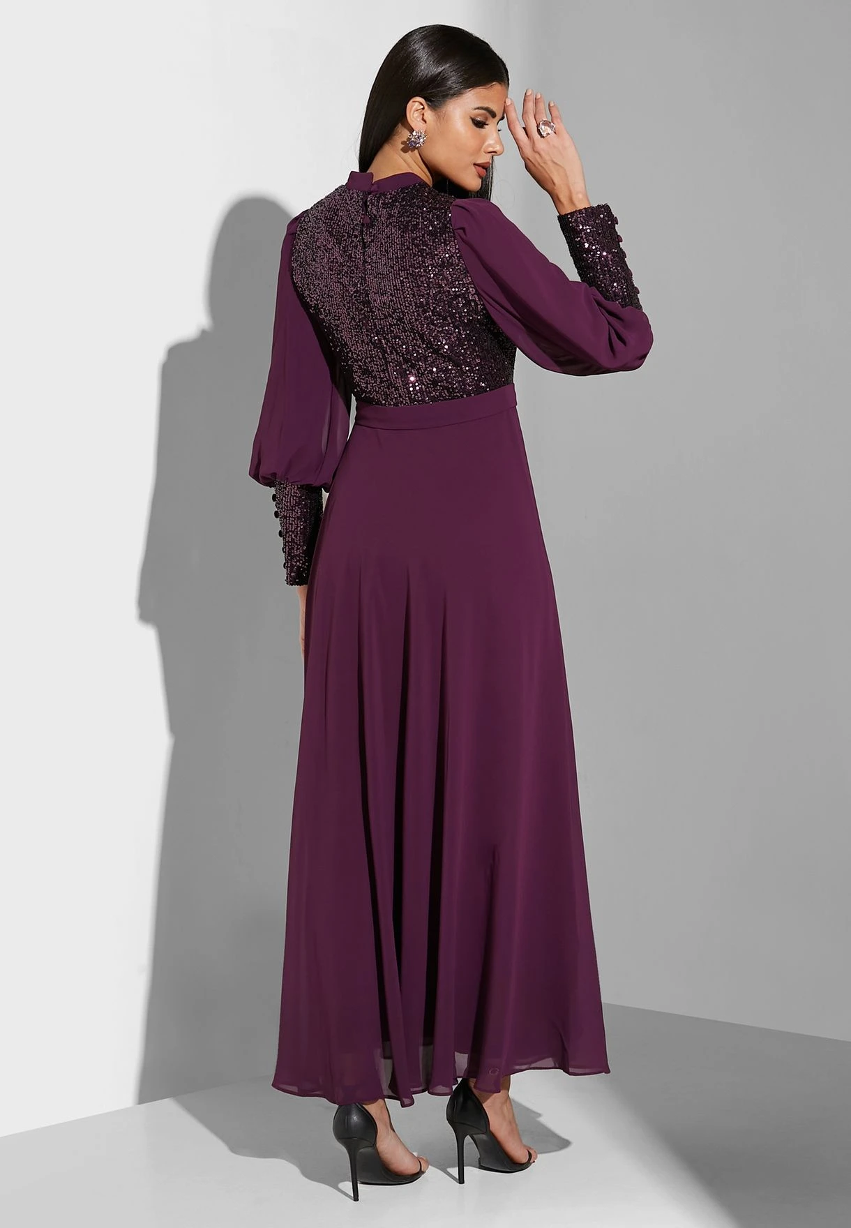 Shimmer Detail Dress 2 Shimmer Detail Dress - Image 2