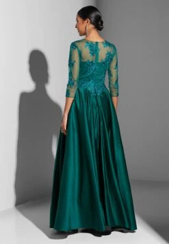 Crew Neck Lace Detail Dress -Silk Bloom Dresses Store 2 zoom desktop 1244