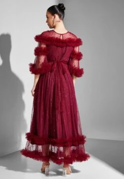 Ruffle Detail Tiered Dress -Silk Bloom Dresses Store 2 zoom desktop 1272