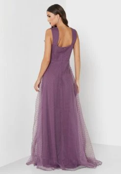 Ruched Detail Tulle Dress -Silk Bloom Dresses Store 2 zoom desktop 1335