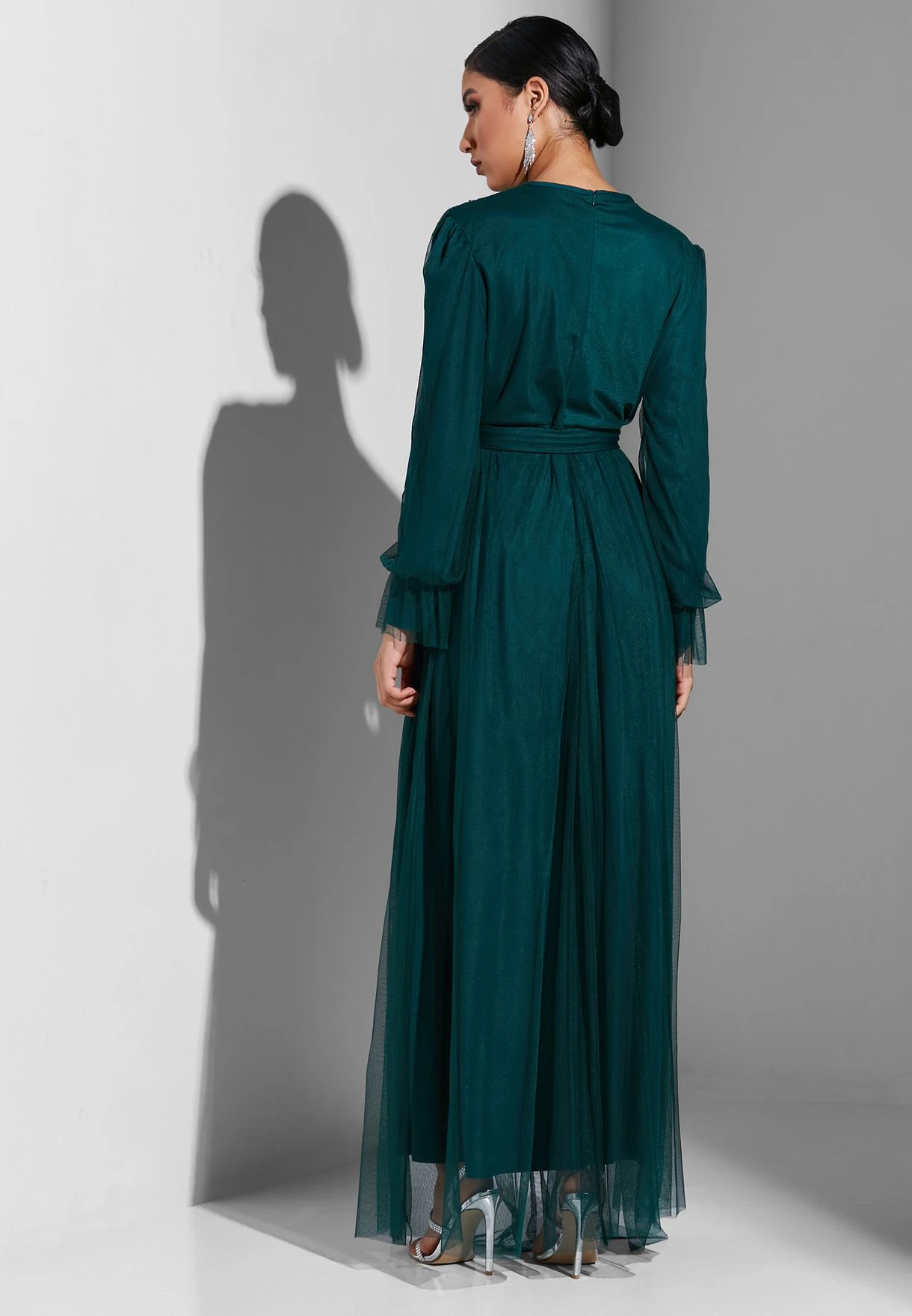 Embellished Gathered Dress 2 Embellished Gathered Dress - Image 2