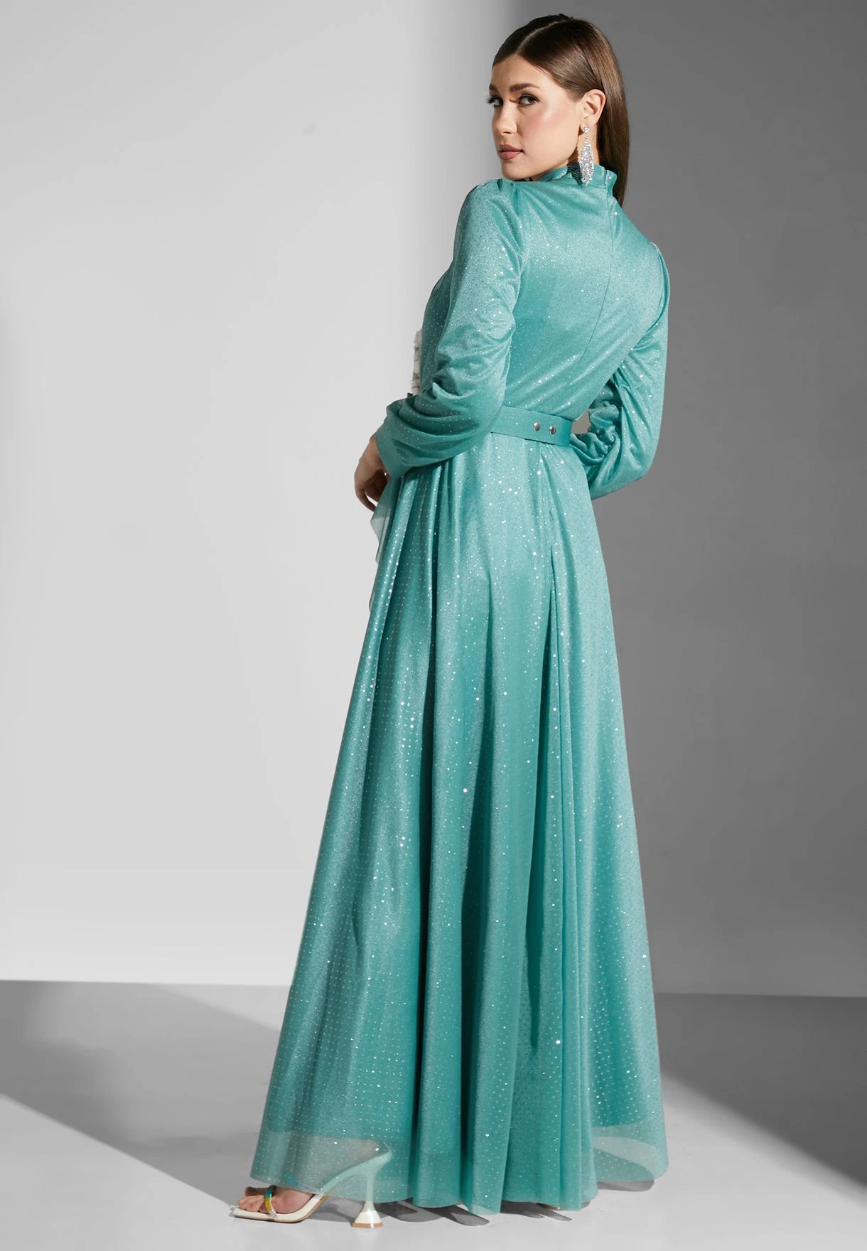 Waterfall Frill Dress 2 Waterfall Frill Dress - Image 2