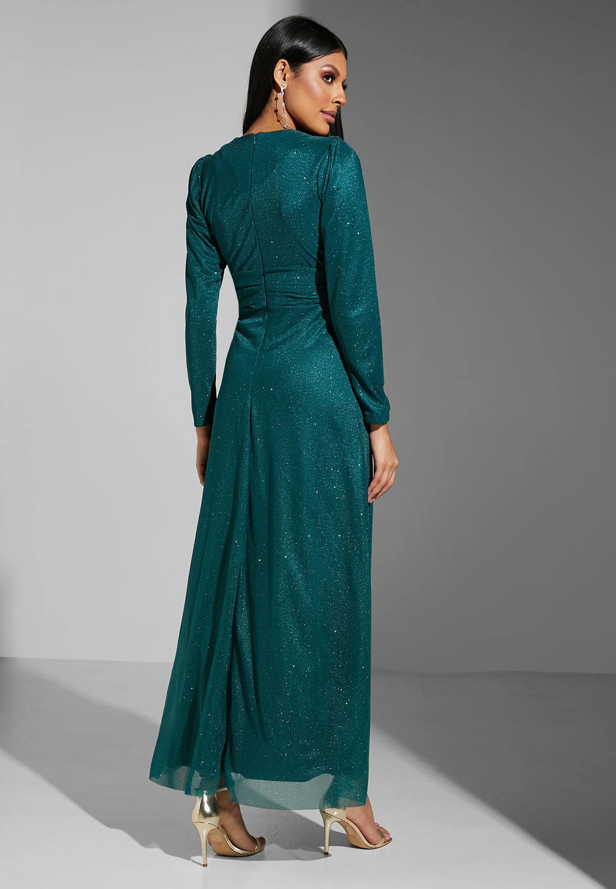 Shimmer A-Line Dress 2 Shimmer A-Line Dress - Image 2