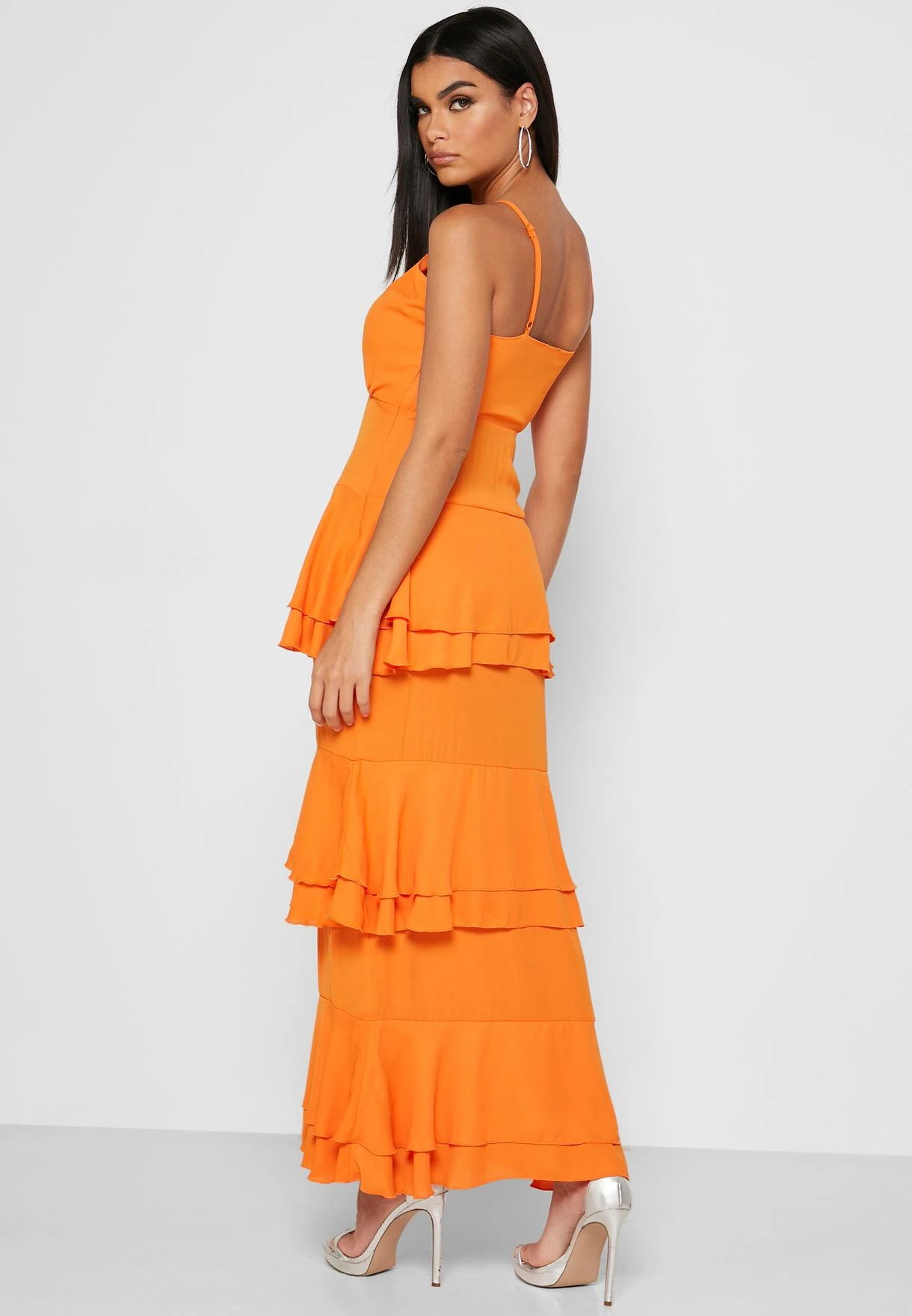 Public Desire Cami Strap Layered Plunge Dress 2 Public Desire Cami Strap Layered Plunge Dress - Image 2