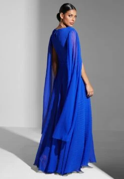 Pleated Twist Front Dress -Silk Bloom Dresses Store 2 zoom desktop 1400