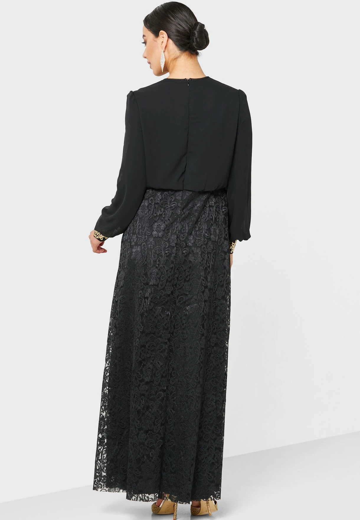 Belted Lace Dress 2 Belted Lace Dress - Image 2