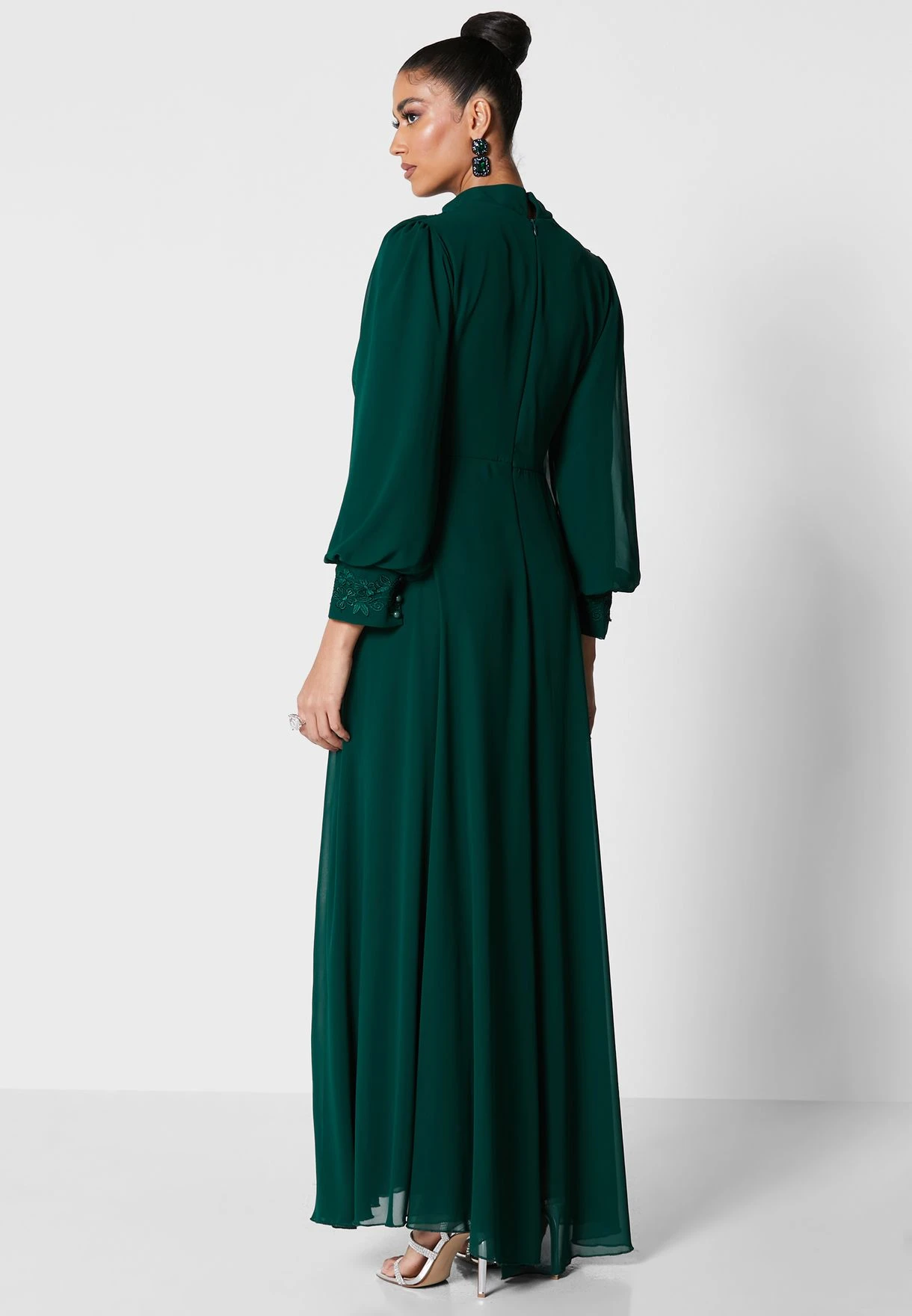 Gathered Cowl Detail Dress 2 Gathered Cowl Detail Dress - Image 2