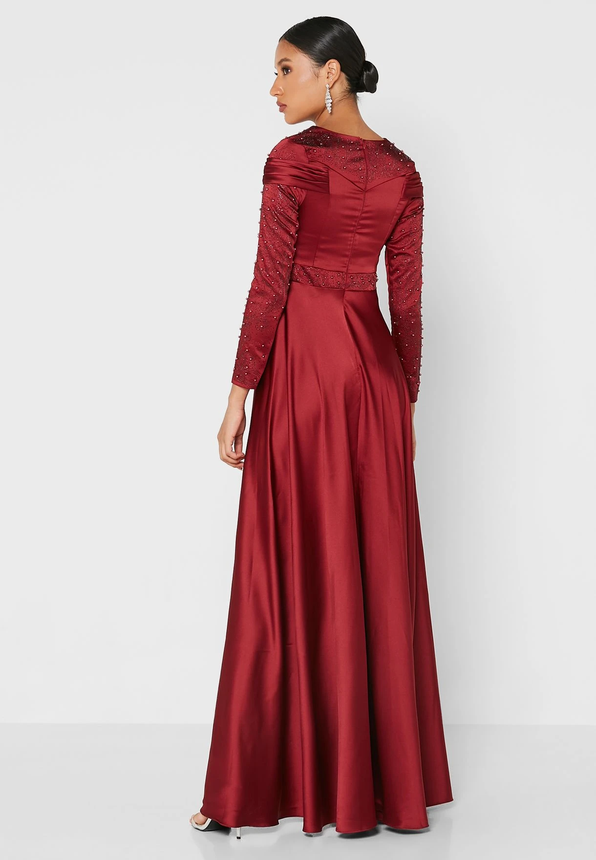 Fitted & Flared Dress 2 Fitted & Flared Dress - Image 2