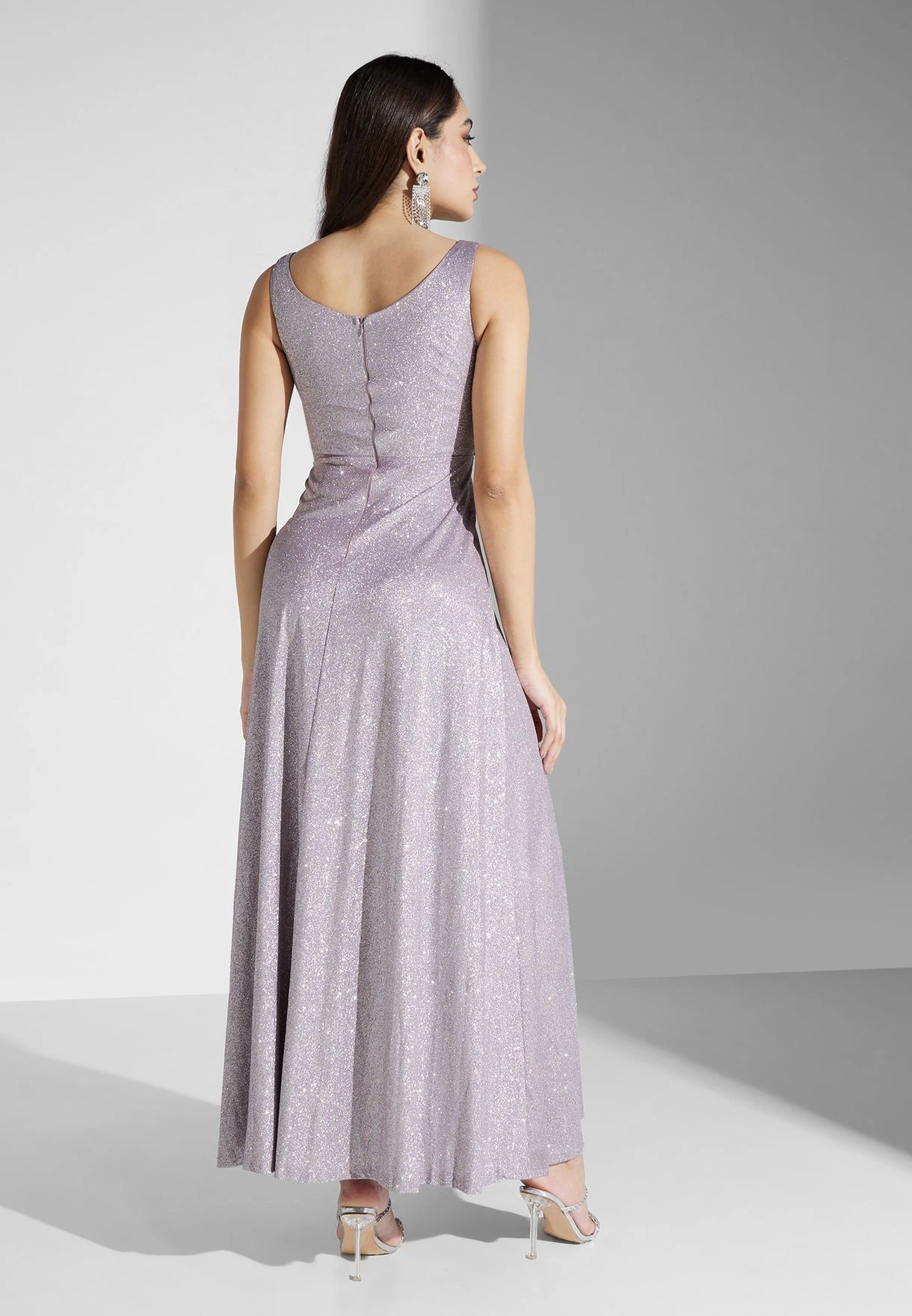 Plunge Neckline Gown 2 Plunge Neckline Gown - Image 2