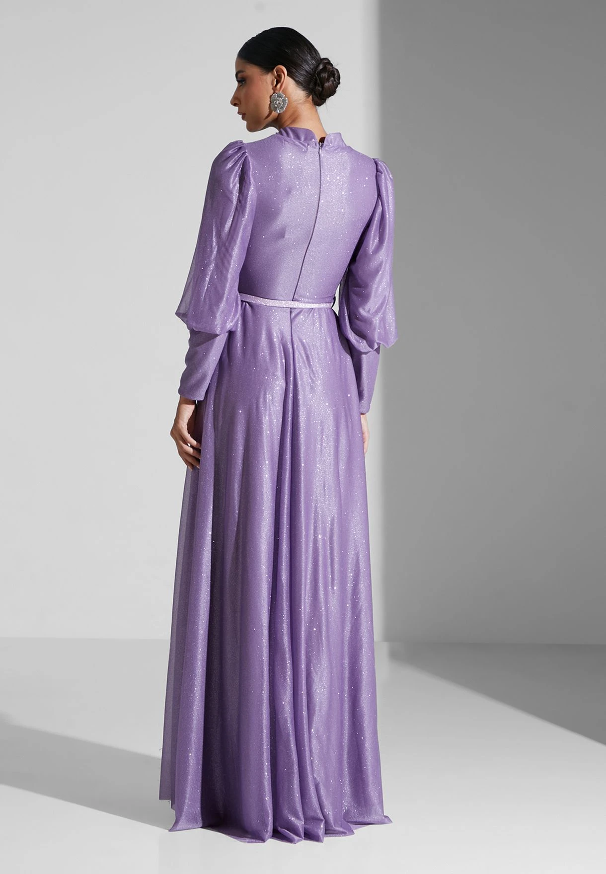 Belted Front Flowing Dress 2 Belted Front Flowing Dress - Image 2