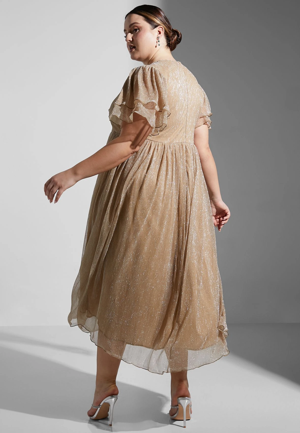 Shimmer A-Line Dress 2 Shimmer A-Line Dress - Image 2