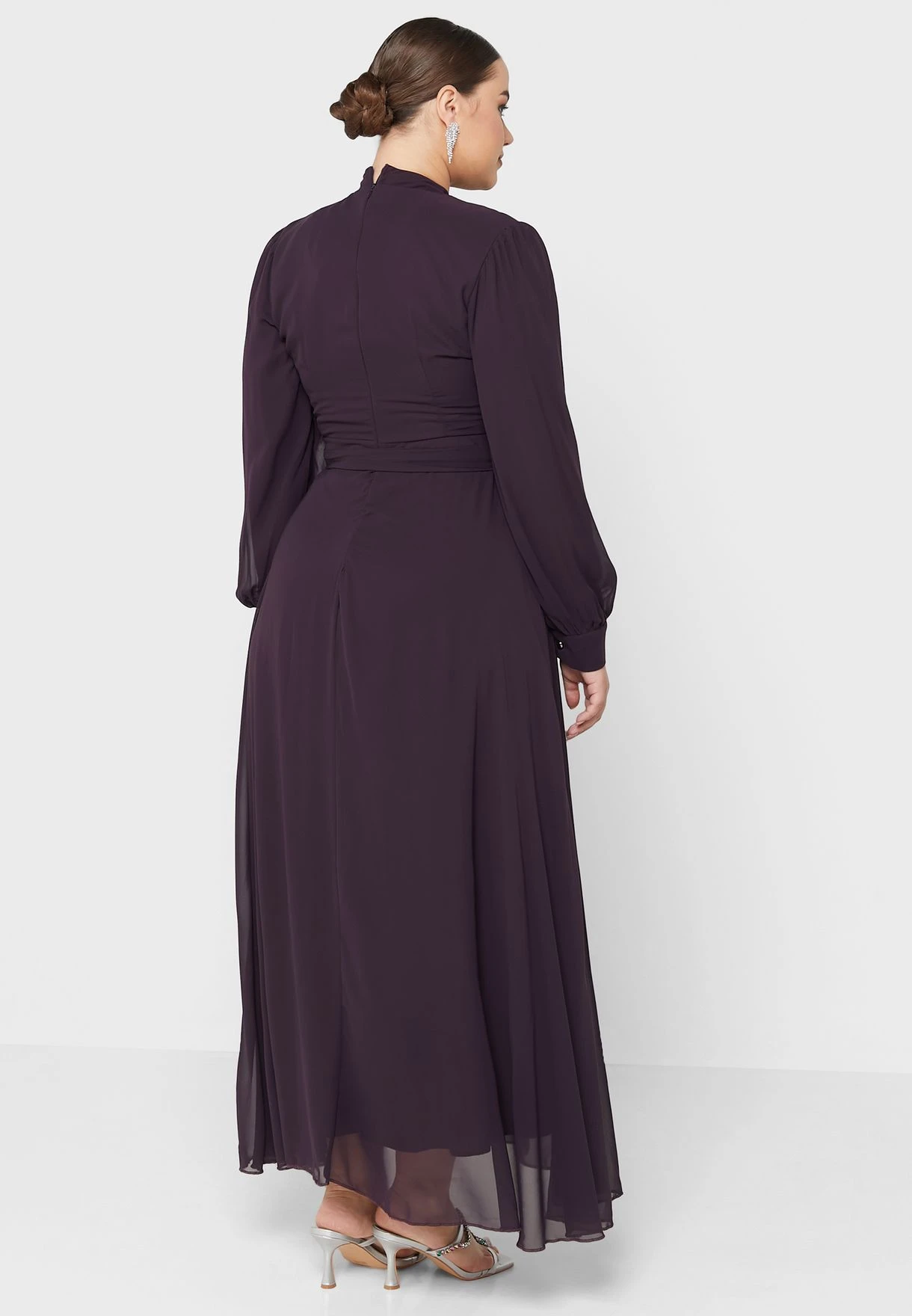 Pleated Belted Dress 2 Pleated Belted Dress - Image 2