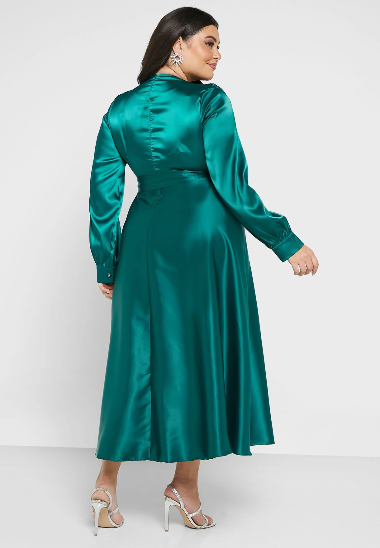 Wrap Detail Belted Dress 2 Wrap Detail Belted Dress - Image 2