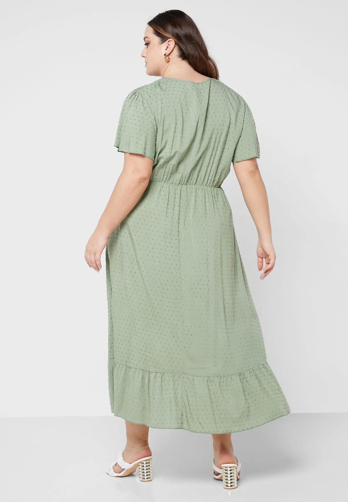 Dobby Textured Dress 2 Dobby Textured Dress - Image 2