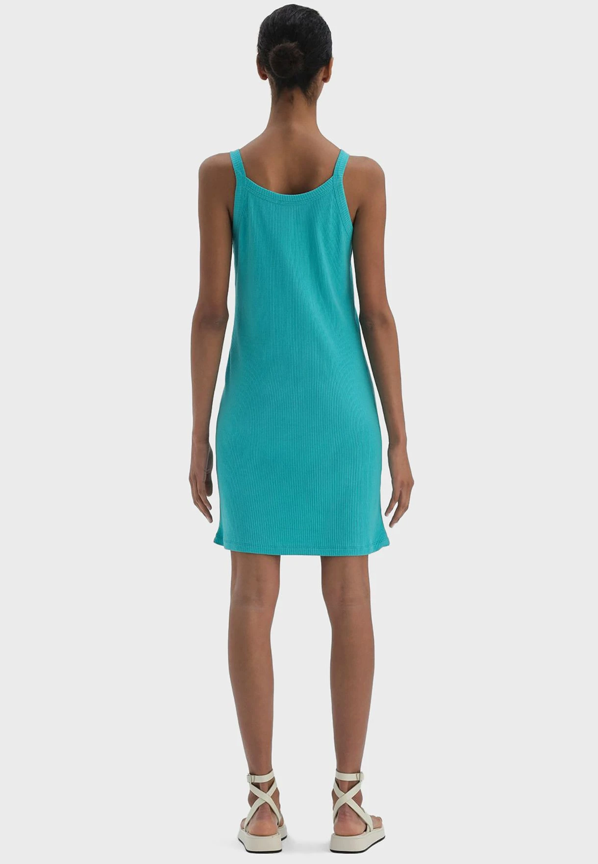 Ribbed Knitted Dress 2 Ribbed Knitted Dress - Image 2