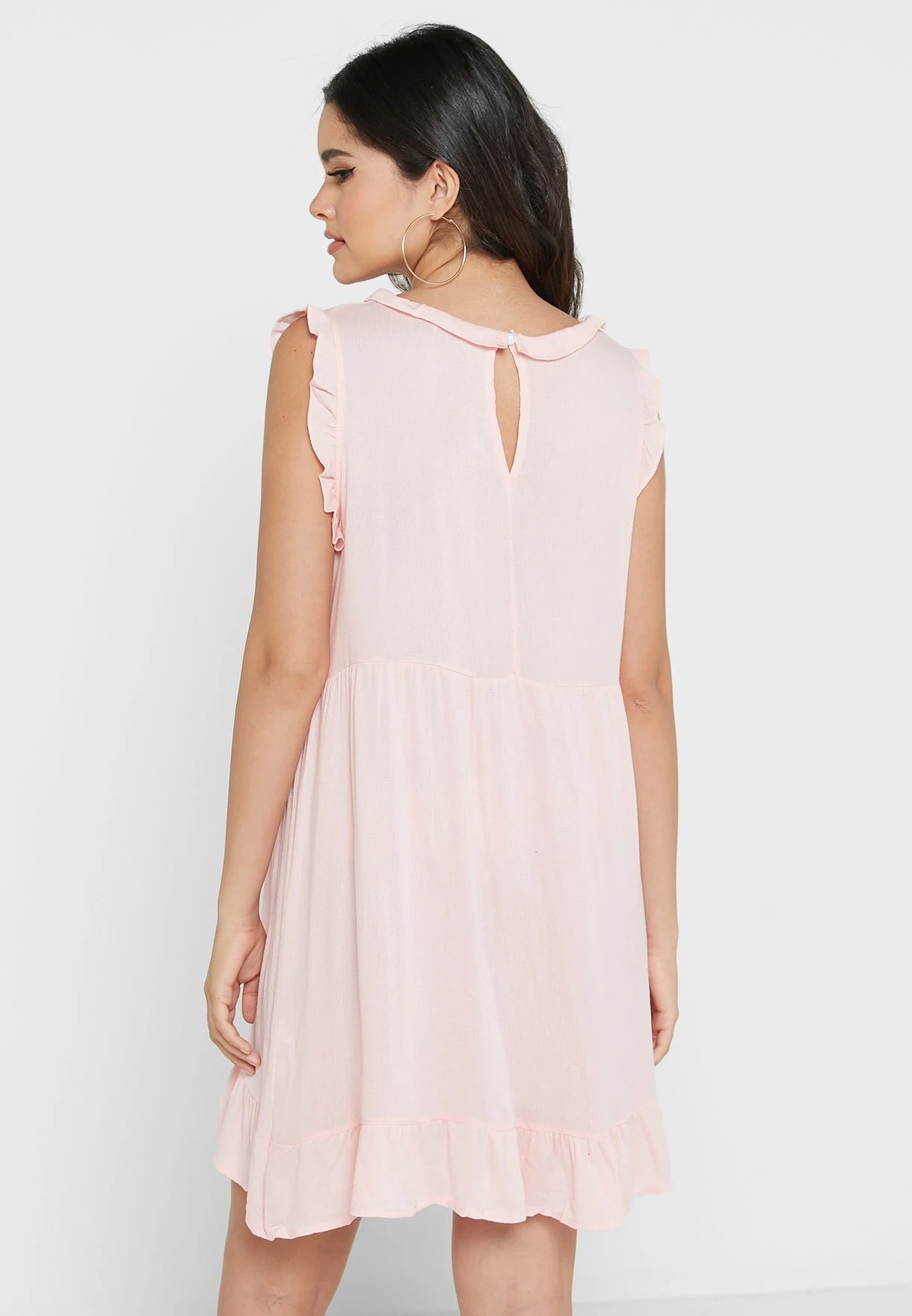 Ruffle Detail Fit & Flare Dress 2 Ruffle Detail Fit & Flare Dress - Image 2