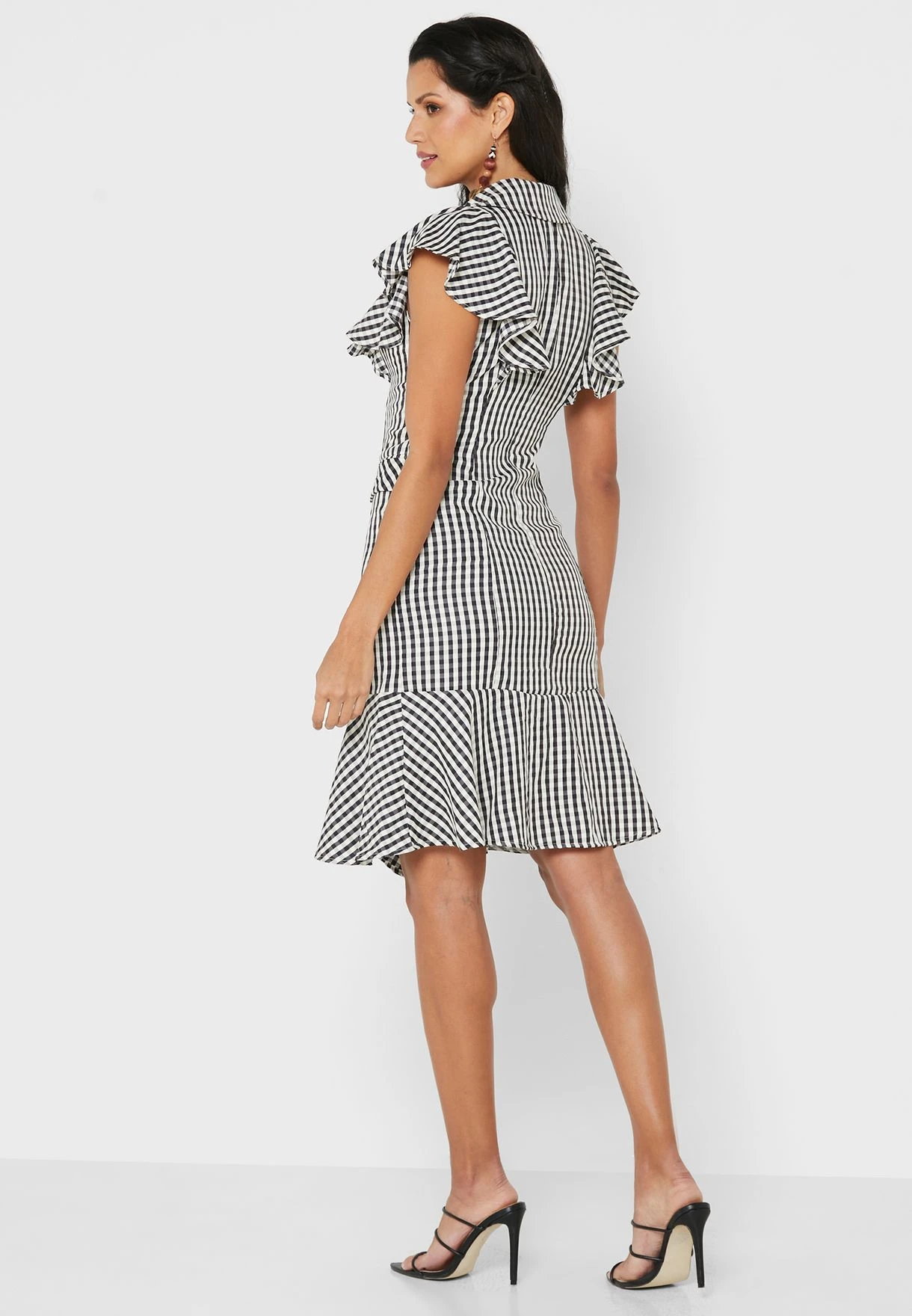 ELLA Ruffle Detail Blazer Dress 2 ELLA Ruffle Detail Blazer Dress - Image 2