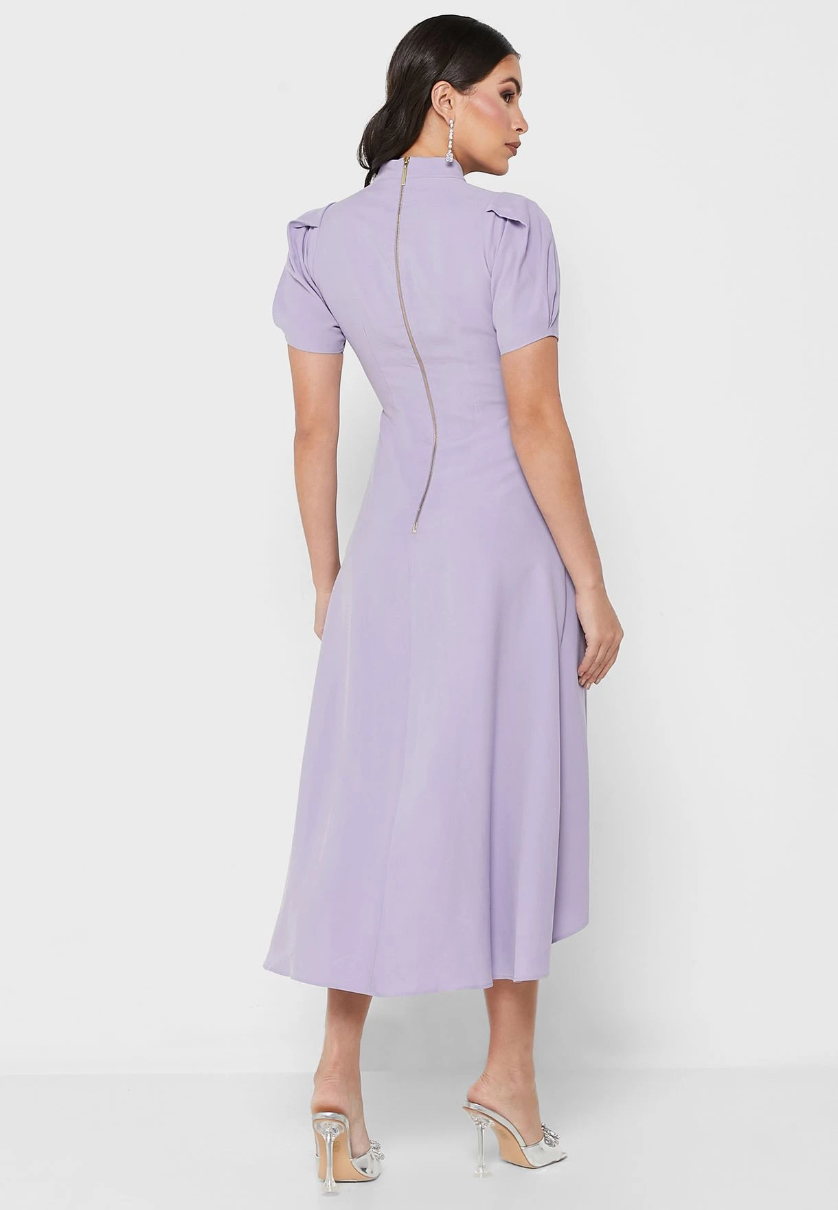 Front Keyhole Asymmetric Dress 2 Front Keyhole Asymmetric Dress - Image 2